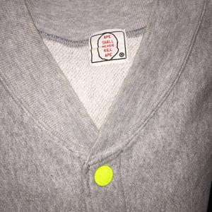 A BATHING APE COTTON JACKET GRAY